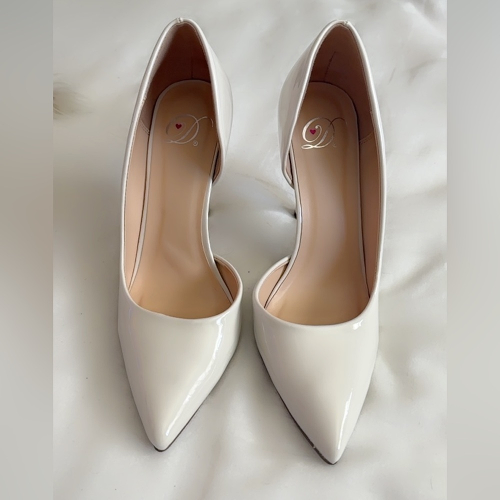 Delicious white heels